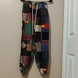 Boho Style Relaxed Pants